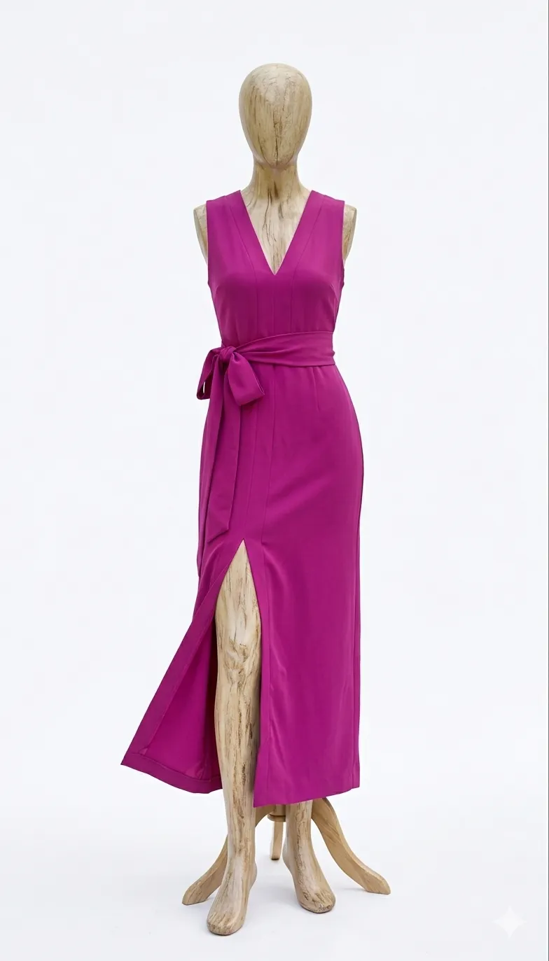Superbe robe magenta - Portée 1 seule fois ! (Valeur 600 DH) à Agadir